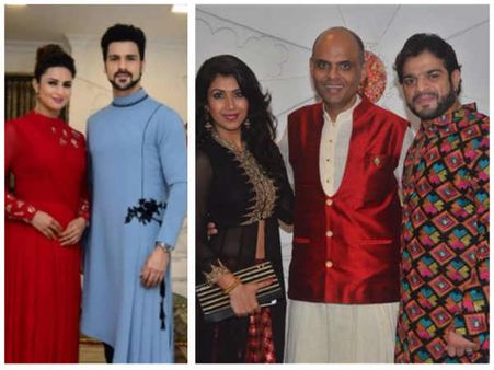 Divyanka-Vivek, Karan-Ankita, Aly, Krishna Mukherjee & Others Attend Sandeep Sikand’s Diwali Bash