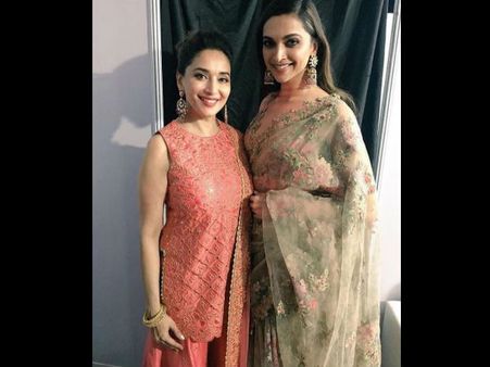 Madhuri Dixit Praises Deepika Padukone's Ghoomar Song In Padmavati
