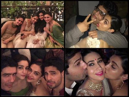 WHAT CATFIGHT? Deepika Padukone BONDS With Kareena Kapoor Khan, KISSES Karisma Kapoor [INSIDE PICS]