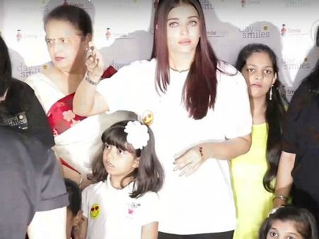 SHOCKING! Aishwarya Rai Bachchan Got TEARY-EYED & LOST COOL At Reporters For Scaring Aaradhya [PICS]