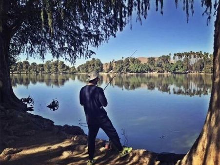 Ranveer Singh Goes Fishing In Los Angeles! Pictures