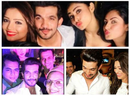 Arjun Bijlani Celebrates Birthday With TV Beauties Mouni Roy, Adaa Khan, Drashti Dhami & Others!