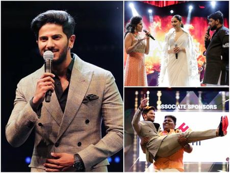 IN PICS! Dulquer Salmaan, Deepika Padukone & Others Dazzle At Asiavision Movie Awards 2017!