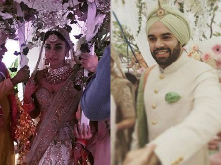 Amrita Puri Gets Hitched To Imrun Sethi In A Grand Wedding Ceremony! View Pics