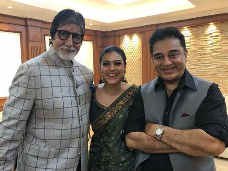 OOPS! Kajol Gets Trolled For 'Selfie' Goof-Up, Kamal Haasan Comes To Her Rescue