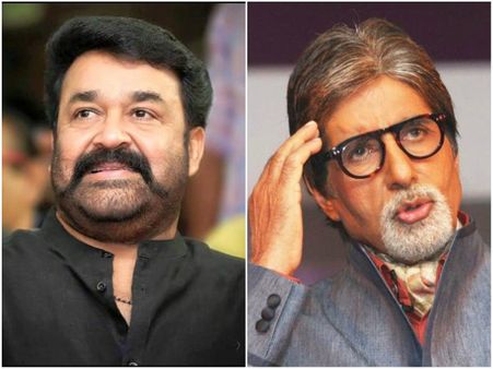 WOW! Mohanlal & Amitabh Bachchan To Be A Part Of A Multilingual?