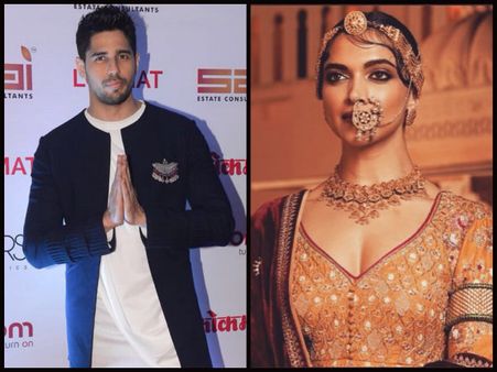 Sidharth Malhotra On Padmavati Row: SLB Films Are Respectful; Unfair To Comment Without Watching It