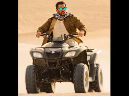HOT ON WHEELS! Salman Khan Is On A Chase In This New Still From Tiger Zinda Hai