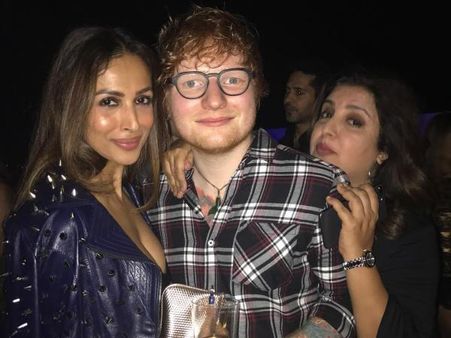Shahrukh Khan, Shahid Kapoor, Malaika Arora & Many More Party With Ed Sheeran! View Pictures