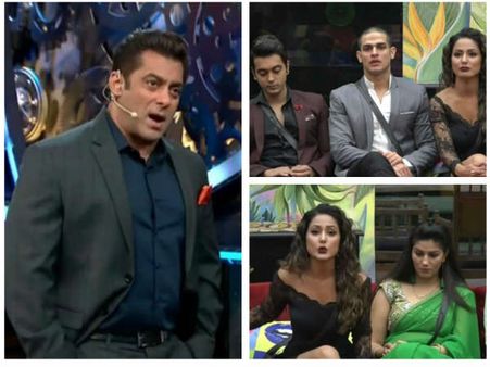 Bigg Boss 11: Salman Khan Lashes Out At Priyank Sharma, Hina Khan & Sapna, & Fans Are Loving It!