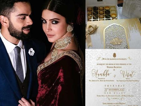 INSIDE SCOOP! Here's All The Details About Virat Kohli- Anushka Sharma's Wedding Reception In Delhi