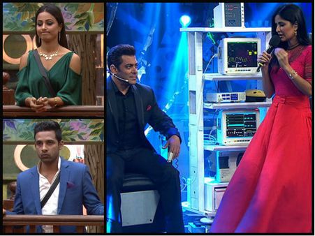 Bigg Boss 11: Salman Khan ROASTS Hina & Puneesh; Katrina Kaif IGNORES Khan's Advice Over Akshay-SRK