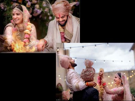 MAGICAL!  Virat Kohli & Anushka Sharma's Wedding Photos Look Straight Out Of A Fairy-Tale