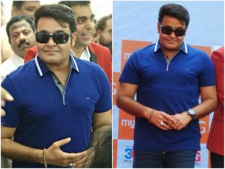 WOW! Mohanlal Makes His First Public Appearance After His Intense Training For Odiyan!