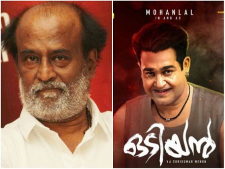 Superstar Rajinikanth Praises Mohanlal For His Astonishing Transformation For Odiyan!