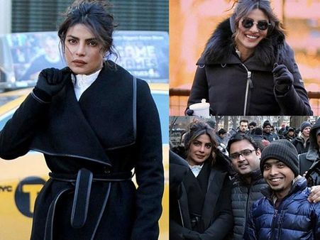 Priyanka Chopra Begins To Shoot For Quantico In Chilly Winters! View Pictures