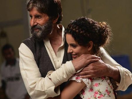 Kangana Ranaut Bags A Role Alongside Amitabh Bachchan In R Balki's Next?