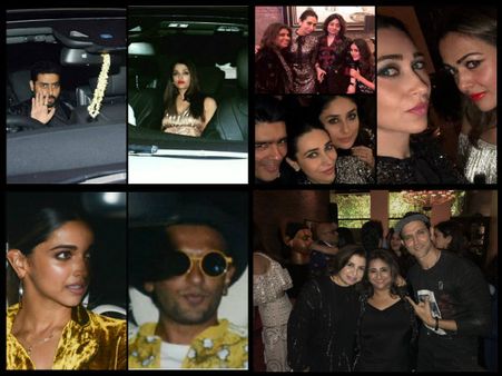 NO MORE COLD WAR? Aishwarya Rai Bachchan PARTIES With Abhishek's EX-GF Karisma Kapoor At SRK's Bash