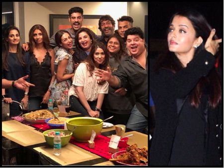 FAMILY SPAT GRABS EYEBALLS! Aishwarya Rai Bachchan SKIPS Farah Khan's Bash Coz Of Shweta Bachchan?