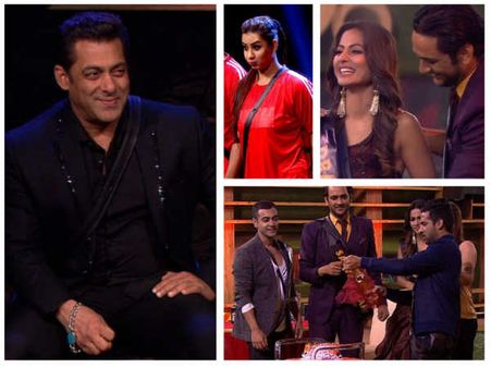 Bigg Boss 11: Vikas, Shilpa & Hina Play Pati, Patni Aur Woh; Salman Announces BB Fizzy Awards!