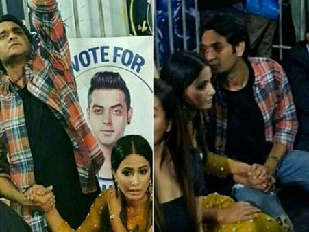 Bigg Boss 11: Vikas Gupta Becomes The Hero! Vikas Comes To Hina’s Rescue As Fans Misbehave With Her!