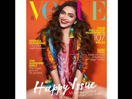GLOWING WITH PADMAAVAT SUCCESS! Deepika Padukone Flaunts Her Happy Side On A Magazine Cover