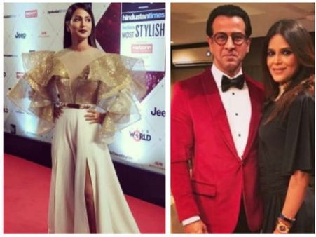 HT Most Stylish Awards 2018: Bigg Boss 11’s Hina Khan & Ronit Roy Bag Awards (PICS)