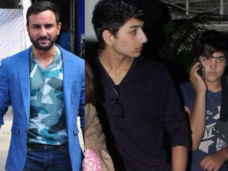 Did Saif Ali Khan Just Hint That Ibrahim & Akshay Kumar's Son Aarav Might Debut In B-Town Soon?