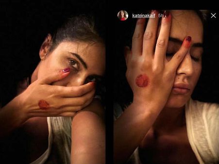 WE ARE CURIOUS! Katrina Kaif Flaunts Mehendi On Her Hands In These Pics; What's Cooking?