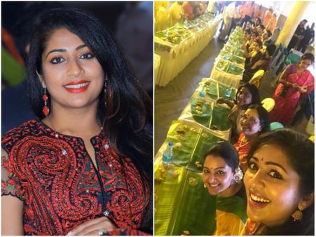 Navya Nair's ‘Sadya Selfie’ From Bhavana-Naveen Wedding Is A Big Hit!