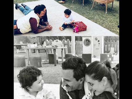A HAPPY FAMILY! This Click Of Taimur Ali Khan With Parents Saif- Kareena Will Brighten Your Day