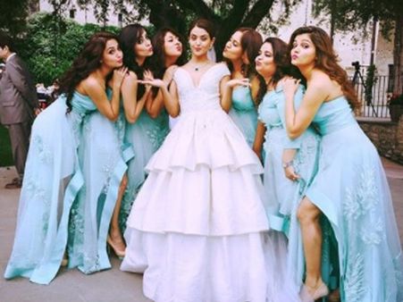 NEW PICS: Surveen Chawla’s Secret Marriage! Rubina Dilaik & Keerti Kelkar Turn Surveen’s Bridesmaids
