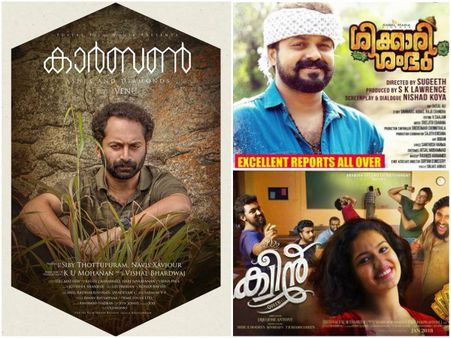 Box Office Chart (Jan 15-21): Carbon & Shikkari Shambhu Enter The Race; Queen Makes a Big Mark!