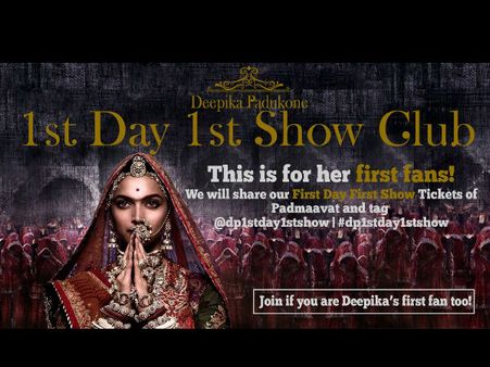Padmaavat Receives Love: Deepika Padukone’s Fans Create History With #DP1stDay1stShow Club