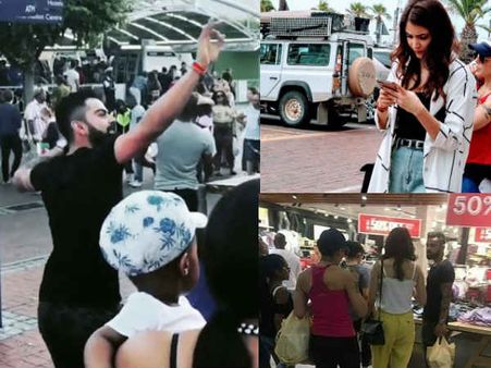DON'T MISS! Virat Kohli Does Balle- Balle; Anushka Sharma Turns A Tourist In Cape Town