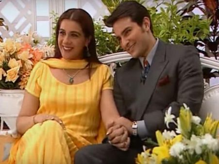 HARD TO BELIEVE! Why Saif Ali Khan Slept In A Different Room After KISSING First Wife Amrita Singh