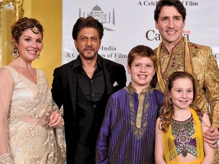 Justin Tradeau Meets Shahrukh Khan, Aamir Khan, Farhan Akhtar & Madhavan! View Pictures