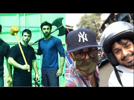 LOOK AT THAT! Ranbir Kapoor's 'Brahmastra' Is A Battle Axe; Why Is He ROAMING On Mumbai Streets?