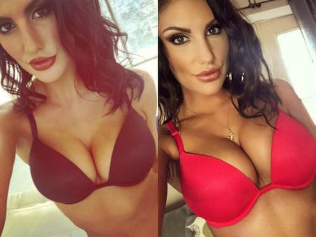 BRA WARS! Which One Is The Hottest? Red Bra Or Blue Bra!
