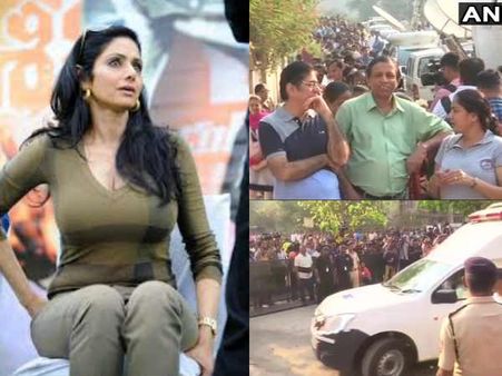 LIVE UPDATES! Family, Friends & Fans Gather To Pay Their Last Respect To Sridevi's Mortal Remains