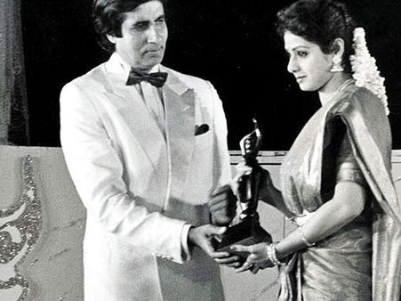 Here's How Amazing Sridevi Looked When She Bagged Awards For Her Work!
