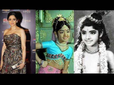 THROWBACK! When Sridevi RECALLED Facing The Camera For The First Time