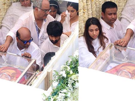 Sridevi Cremated, GONE FOREVER! Last Pictures Of The Actress Before The Final Goodbye