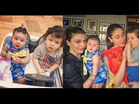 VIRAL! Cousins Taimur Ali Khan & Inaaya Naumi Kemmu Just Made Our Day With Their Cutest Picture Ever