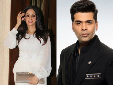 Sridevi Had To Work With Karan Johar From April 2018? New Details Emerge!