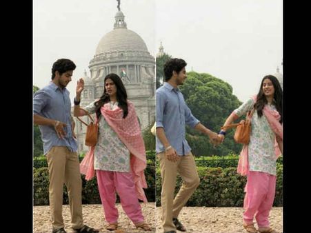 Dhadak: Janhvi Kapoor & Ishaan Khatter Film At The Famous Victoria Memorial In Kolkata!