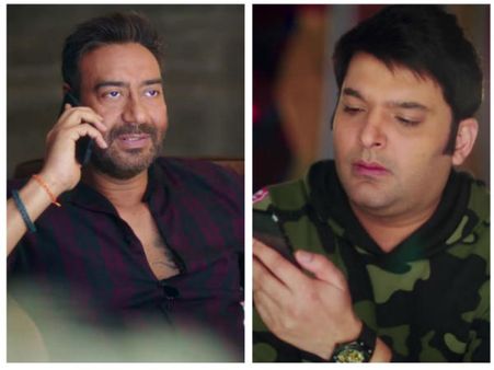 Family Time With Kapil Sharma: After Autowala & Kamwali Bai, Bollywood Actor Ajay Devgn Trolls Kapil