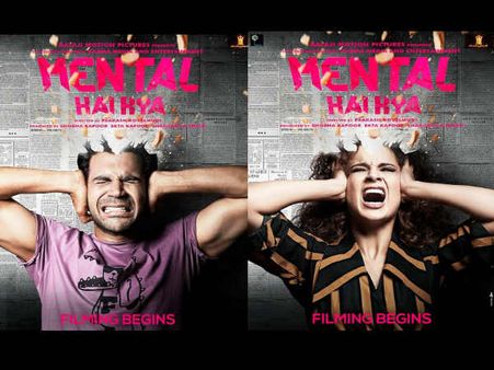 Mental Hai Kya Filming Begins! Rajkummar Rao- Kangana Ranaut Ready For A Mental Explosion