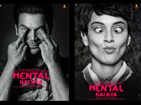 Mental Hai Kya First Look! Rajkummar Rao & Kangana Ranaut's Crazy Antics Is Making Us Curious