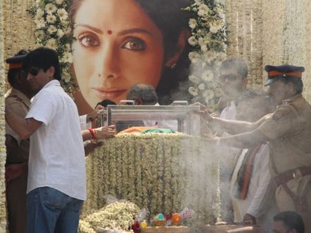 Sridevi Given State Funeral On CMO's Instructions: RTI